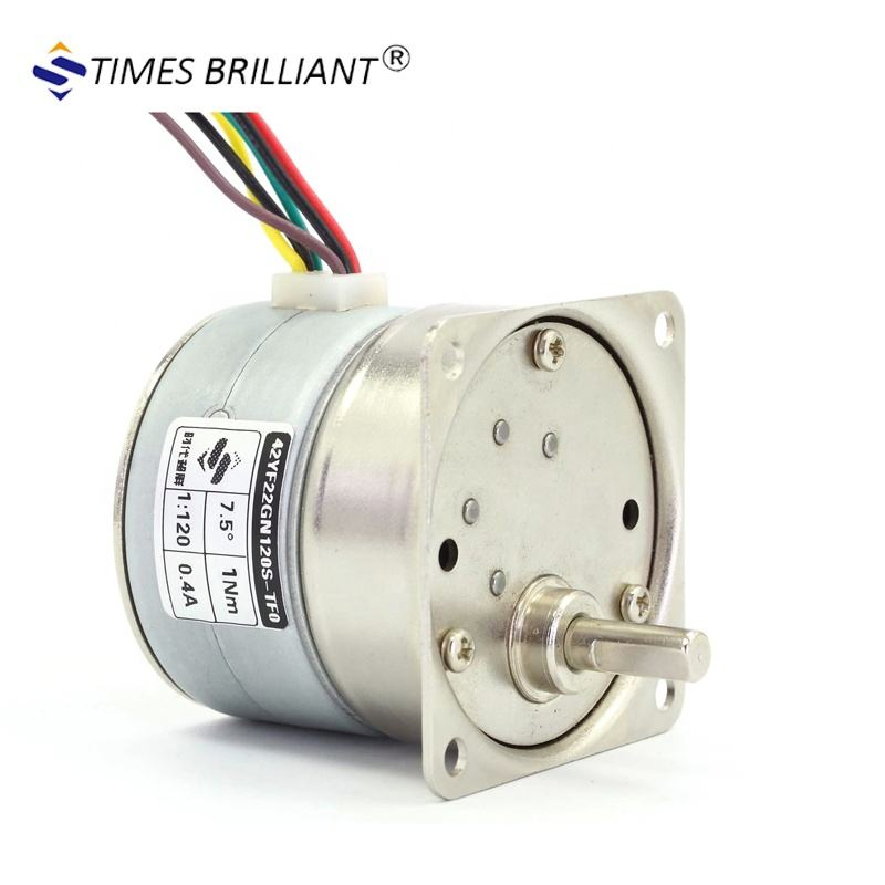 NEMA17 7.5degree Permanent Magnet Geared Stepper Motor Low Speed