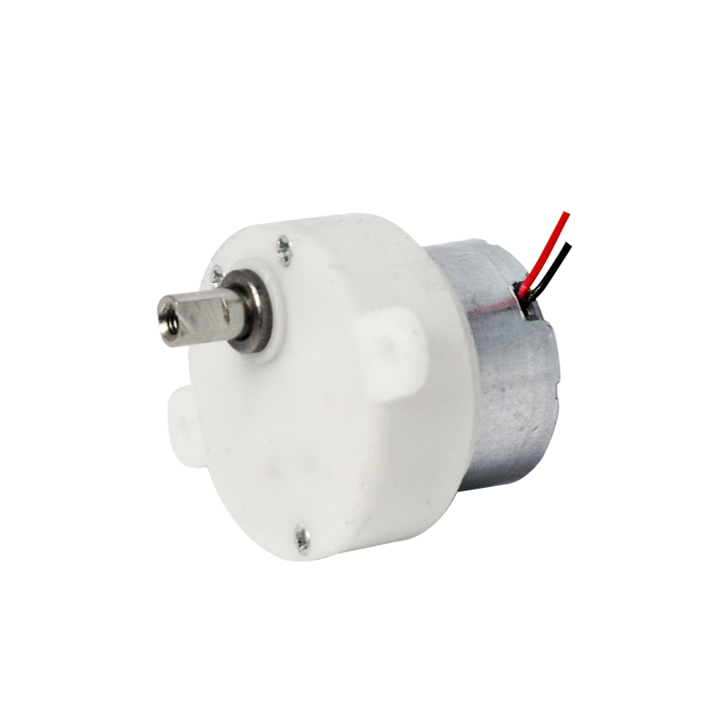 Spot Supply DC 6V Brush Series Wound Panel Mount Gear Motor for Home Appliance Electric Bicycle Boat &amp; Fan Use-JS30 Model