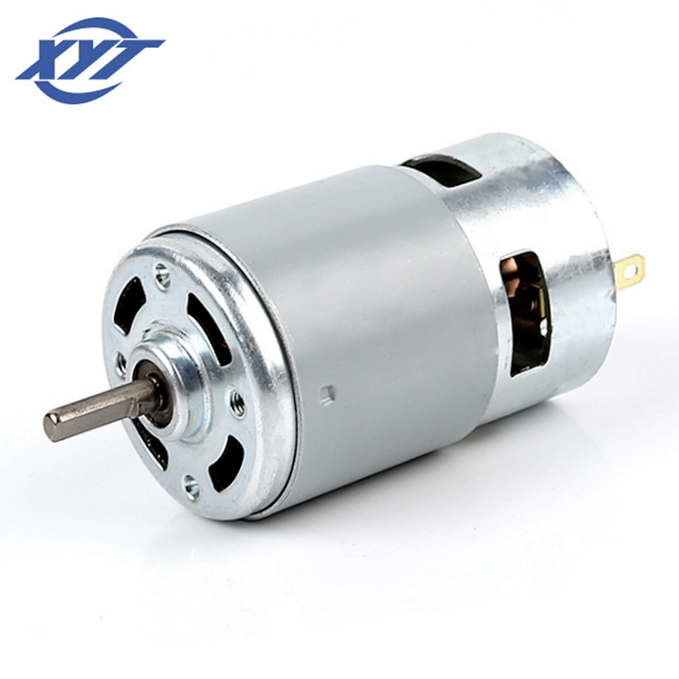 High Power Torque Electric Brushless DC Motor RS 775 10000-12000 RPM Gear for Home Appliance Fan 12V 24V 36V Permanent Magnet