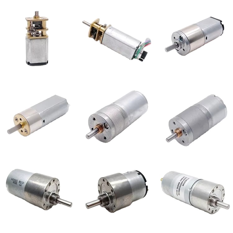 High Torque 12V DC Gear Motor Long Lifetime Spur Gear DC Motor Low Noise DC Spur Gear Motor For Smart Home