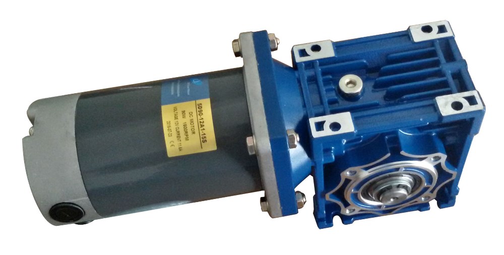 DC12V/24V 120W NMRV DC Gear Motor With Worm Gear Gearbox Product Category DC Motors