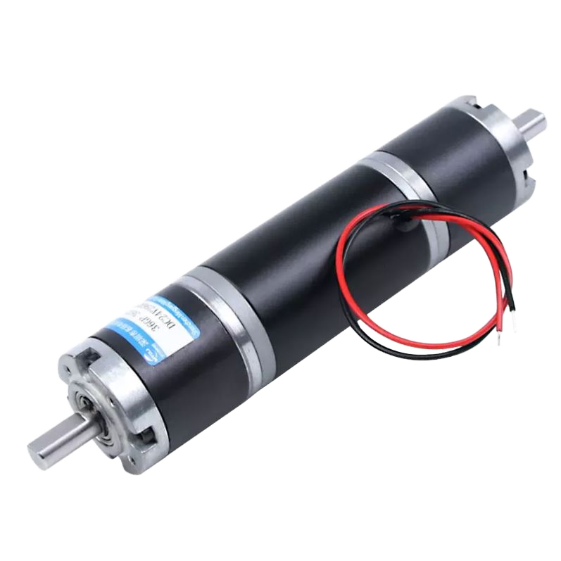 Double Shaft Planetary Gear DC Reduction Motor 12v-24v 36-36ZY Micro Low Speed Motor with High Torque for Fan Boat Use