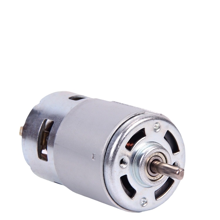 Customized High Torque High Speed 2500-22000RPM DC 3-24V RS 775 Electric Brushed Motor For Smart Home Electric Bicycle High