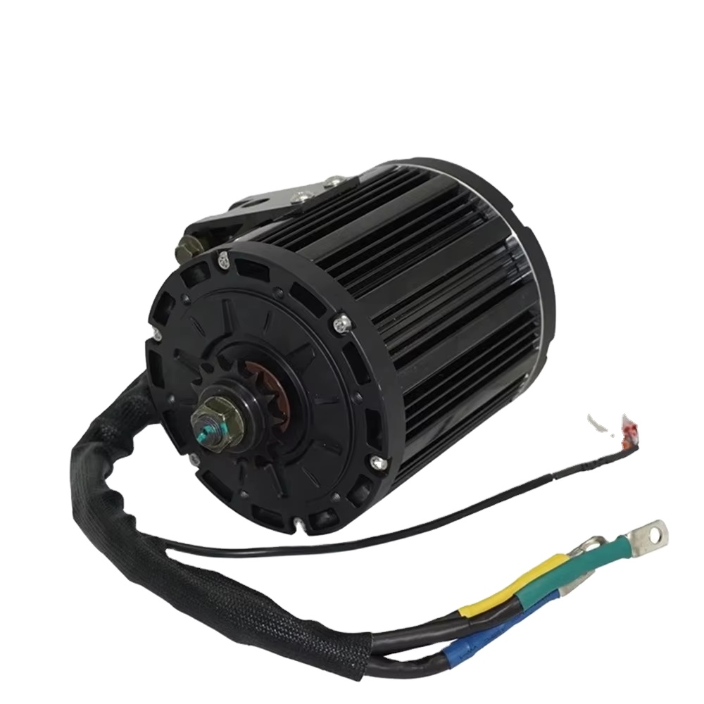 OEM MOTOR 138 90H V3 Brushless Permanent Magnet Mid Drive Motor Kits 1:2.35 Gearbox 4KW 7000RPM EM200-2SP Controller DC 72V