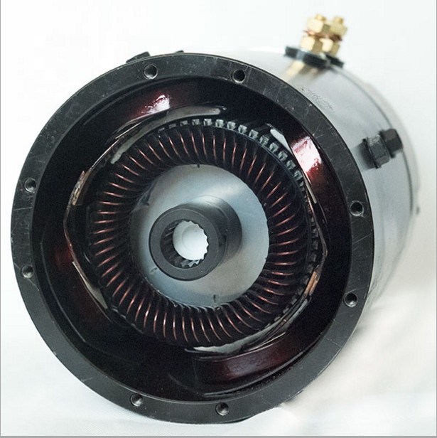 DC Motor 4kw 48v 24 Splines for Golf Cart