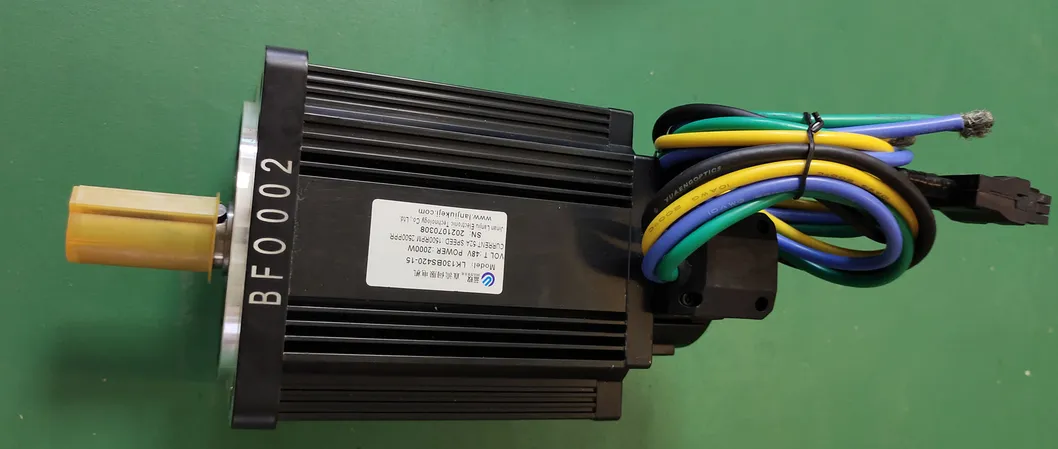 DC Brushless Servo Motor Overview