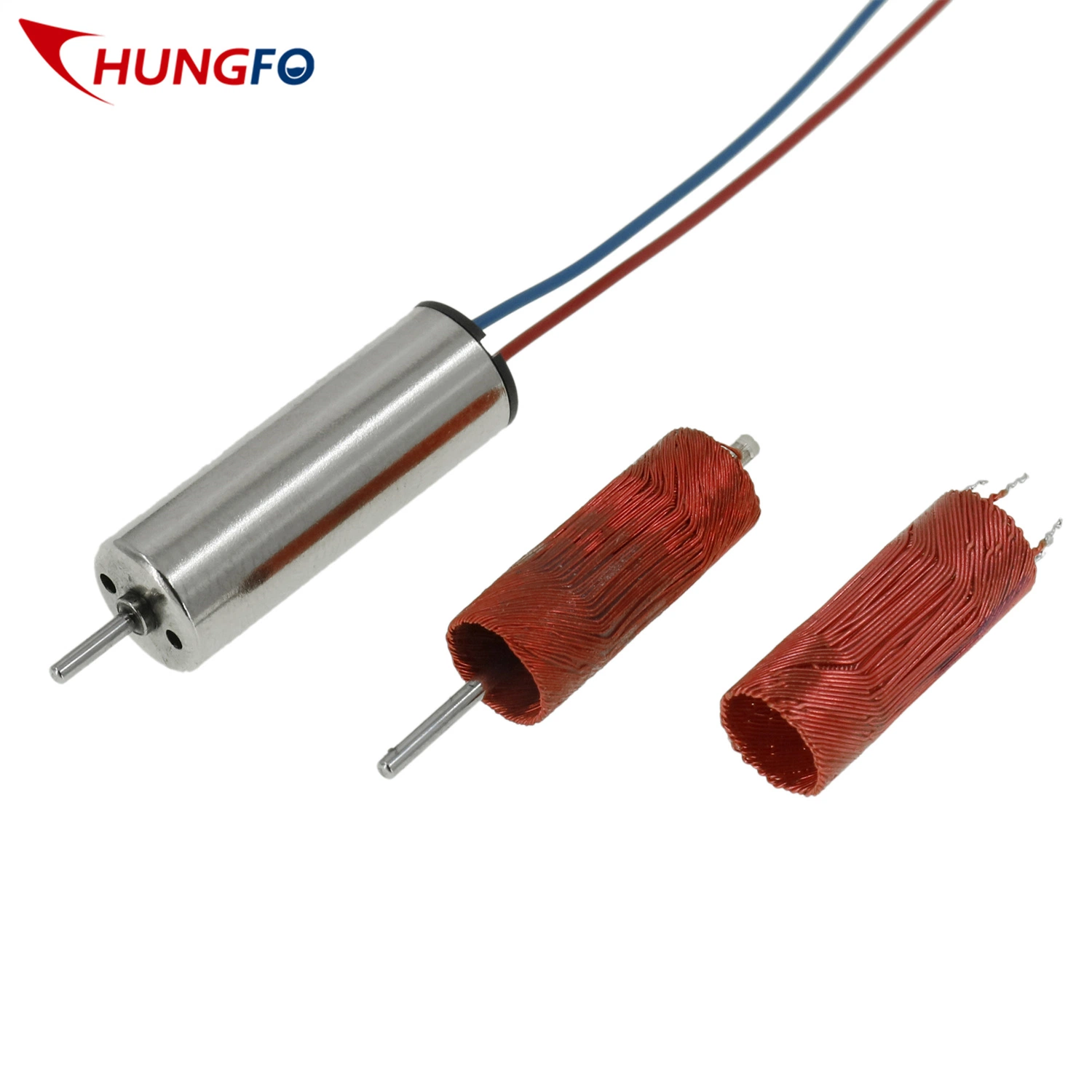 Long Shaft 7.4V DC Brushes Coreless Spindle Motor with Vibration