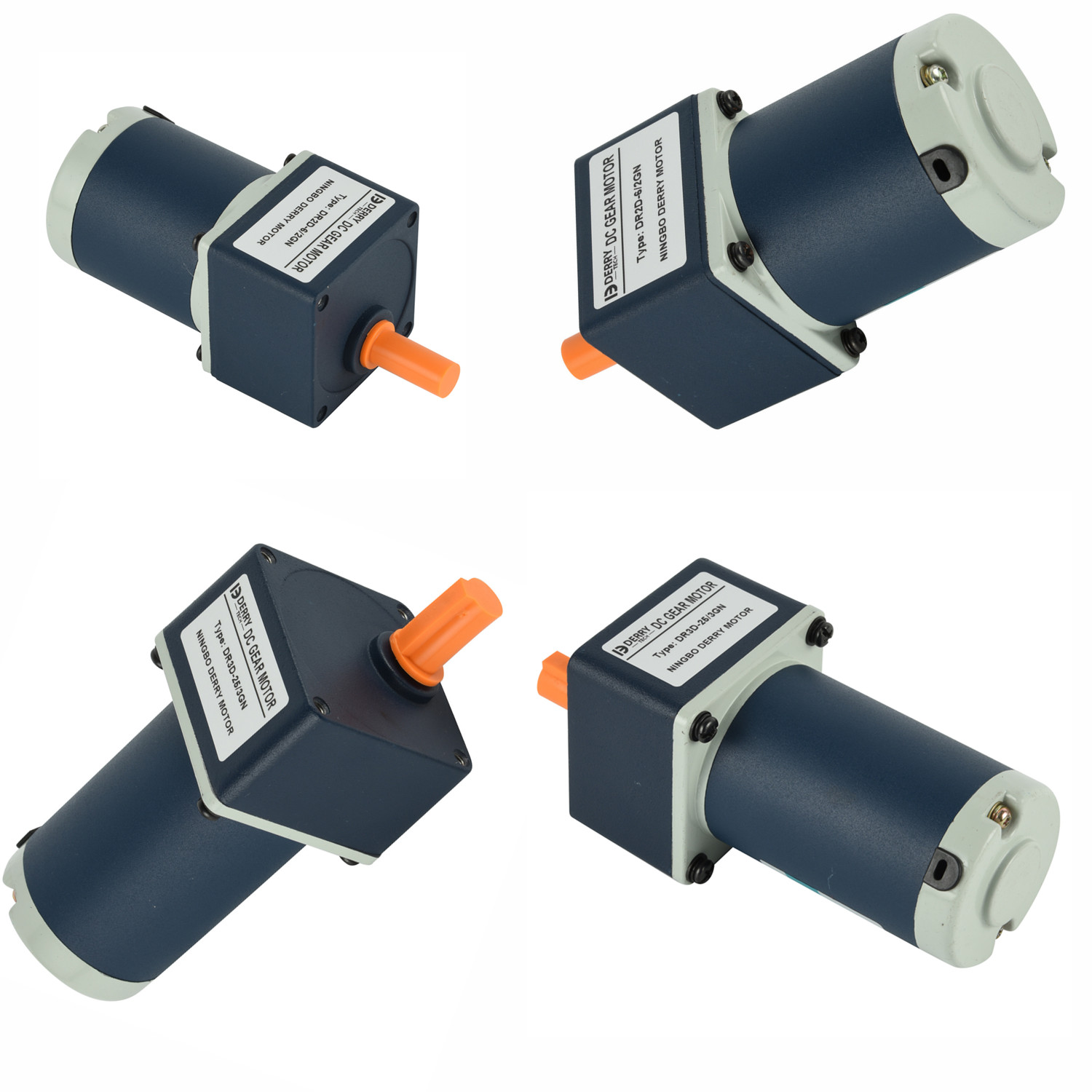 Customizable 12V/24V/48V/90V/220V DC2GN Small Dc Gear Motor with 6W/10W/15W/20W Capacity Permanent Magnet Brush