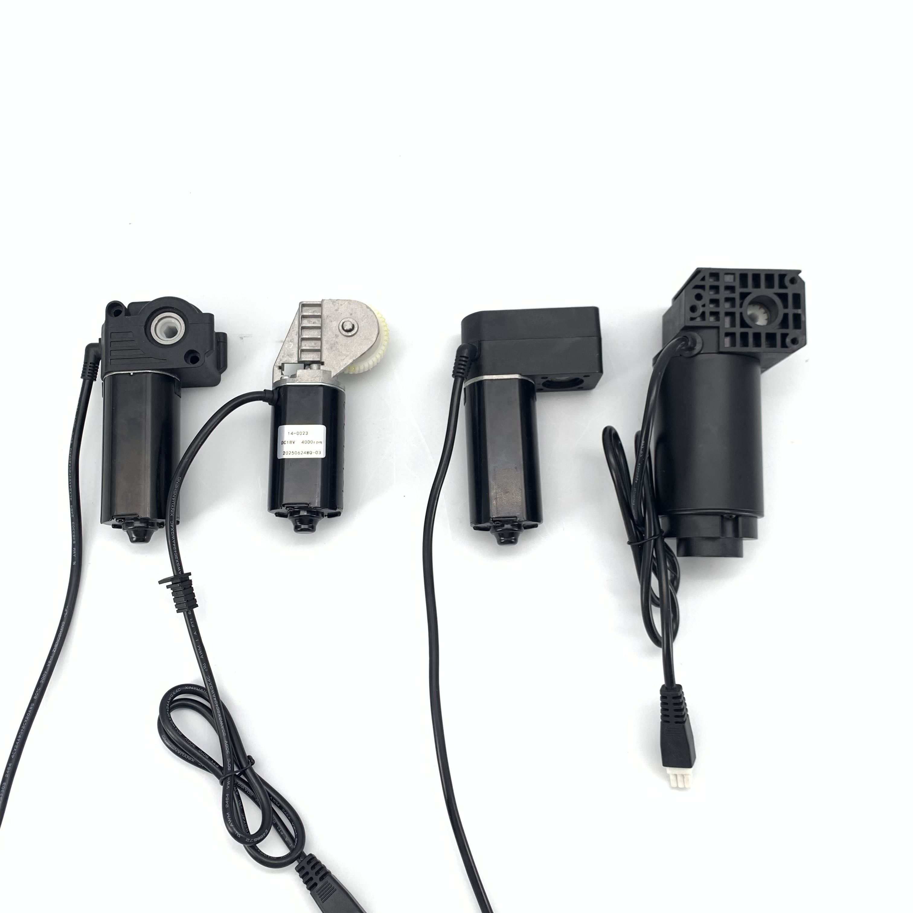 12V/24V Brushed DC Motor Waterproof With Variable Speeds For Boat Lifting Tables Medical Beds Permanent Magnet Construction