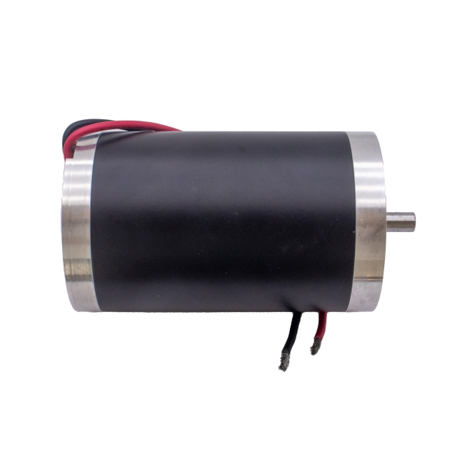 OD80mm High Torque Permanent Magnet Brushed DC Motor 150V~180V 100W~150W ISO9001 Certified 2080-2700 RPM for Fan Applications