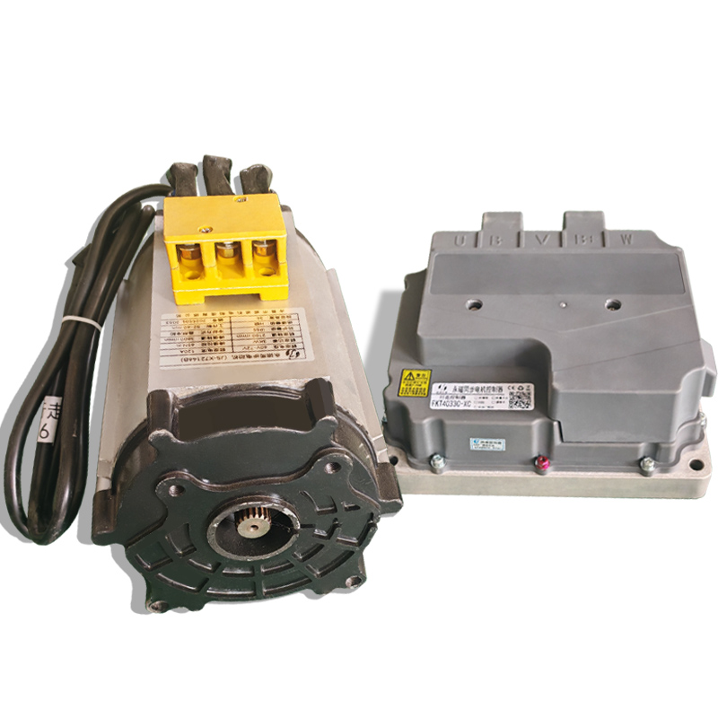 4Kw Pmsm Motor and Controller High-power and High-torque Permanent Magnet Synchronous Motor for Electric Tricycle 4 Wheel Trucks
