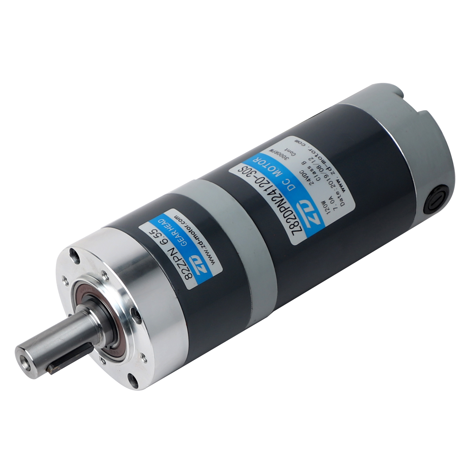 ZD 32mm 42mm 52mm 62mm 72mm, 10W 40W 60W 90W 120W to 300W,12v 24V Brush or Brushless Planetary DC Gear Motor