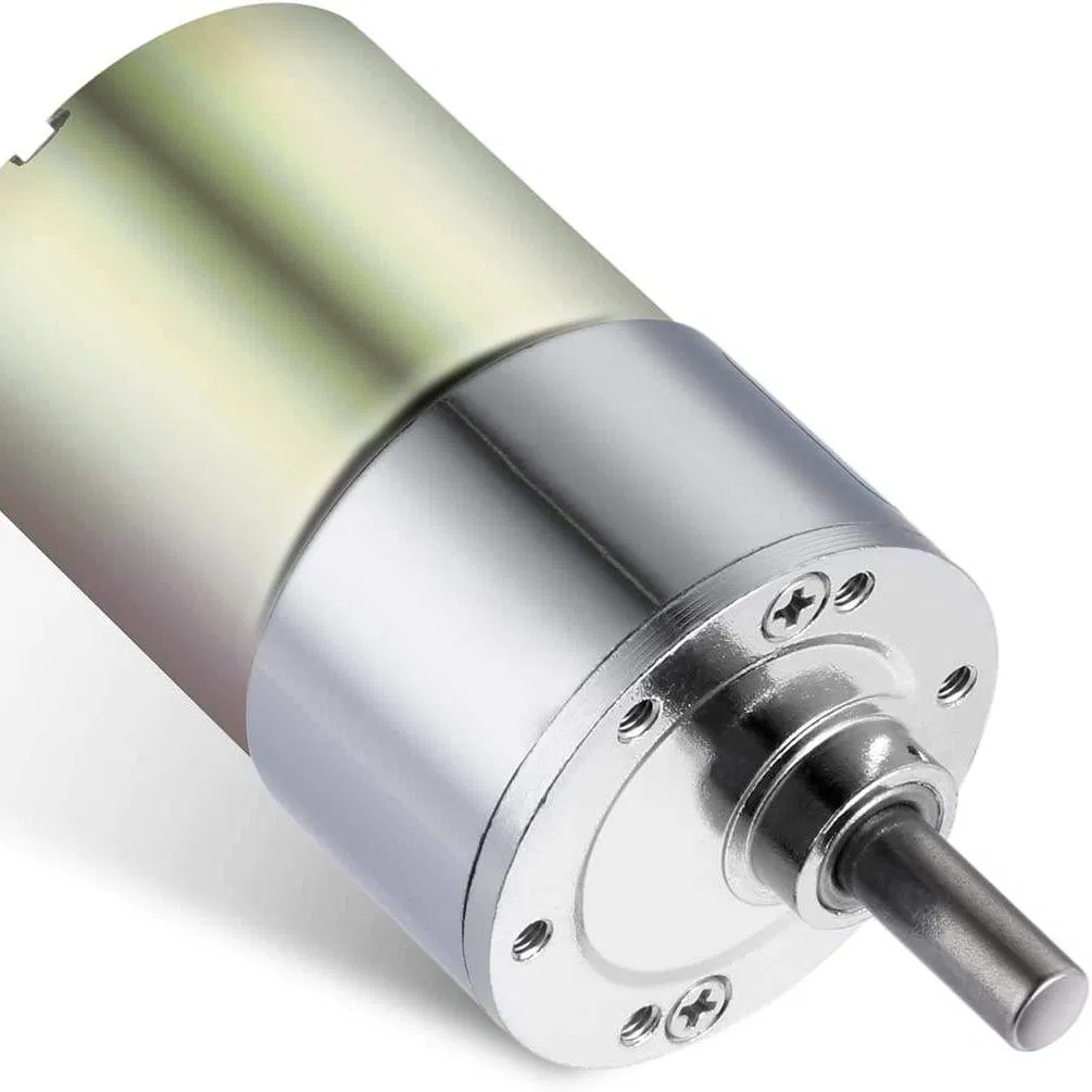 37mm Permanent Magnet Brushed Motor Spur Gear DC Motor for Printer Machine