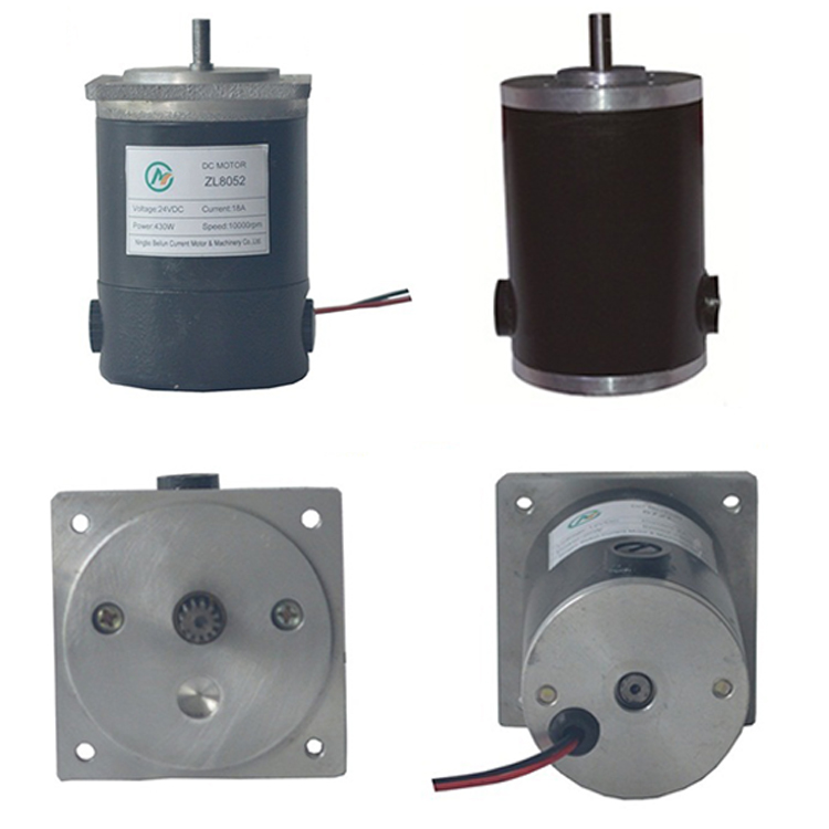 ZL8052 High Torque High Efficiency 12V 200W Pm Dc Electric Motor