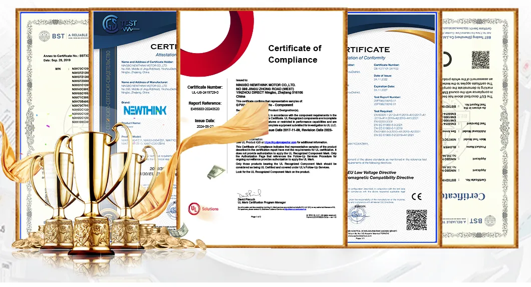 Certificates
