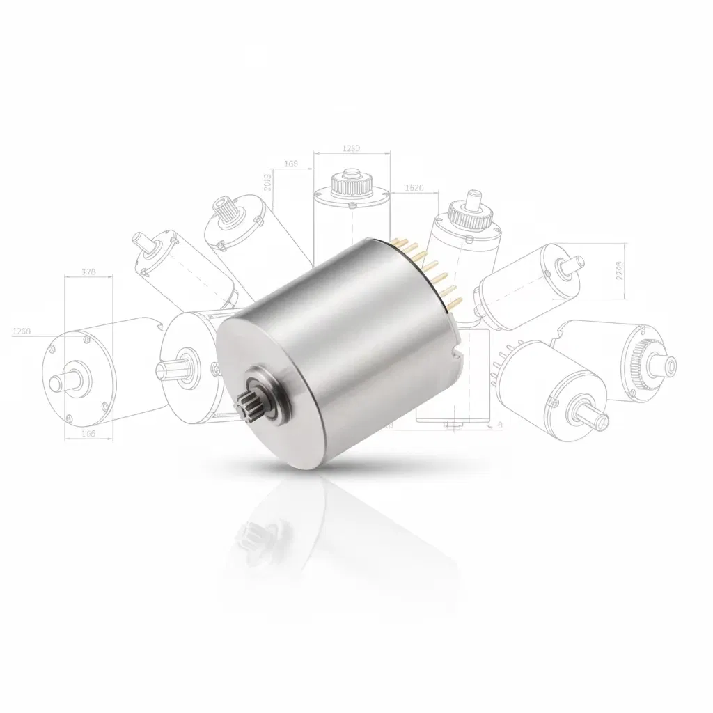 High Performance 12mm Coreless Brushless DC Motor for 10kg High Torque RC Servo &amp; Robotics