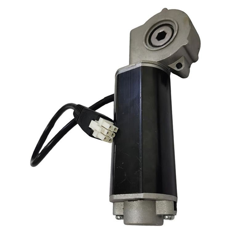 Adjustable Desk Micro Low-Electric Worm Gear Motor Permanent Magnet Construction With Brush Commutation
