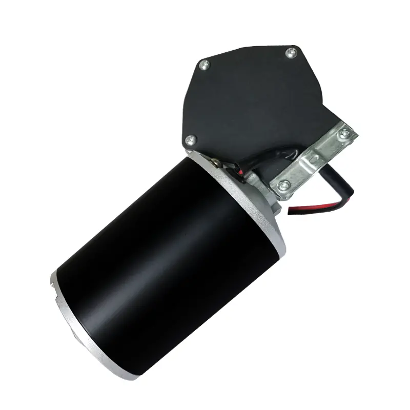 Derry 24V DC Worm Gear Motor High Quality Permanent Magnet Construction Brush Commutation Explosion-Proof for Golf Trolleys