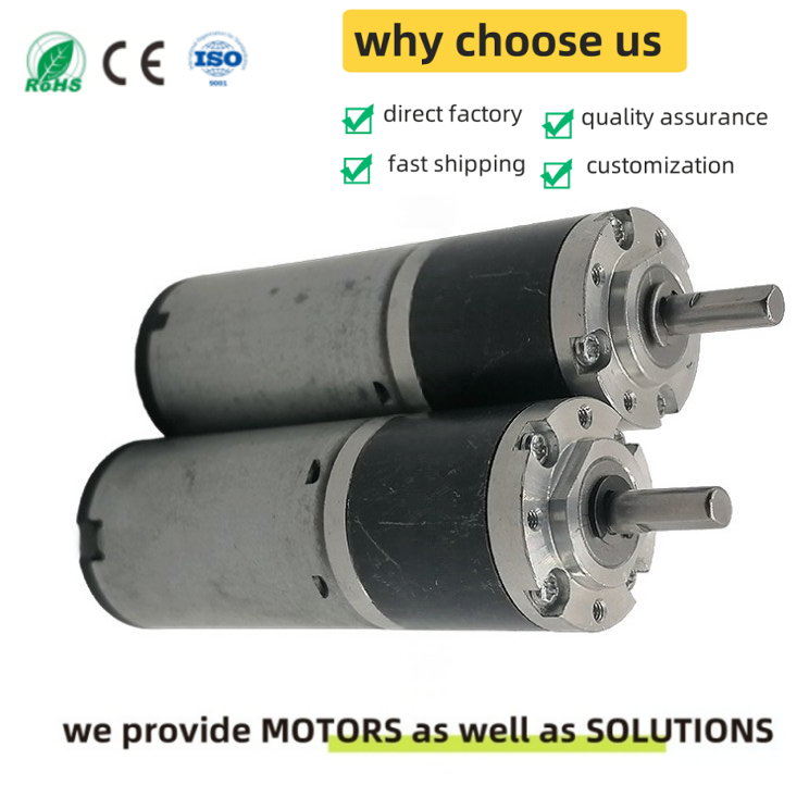 8V 12V 24v 22mm DC Planetary Gearbox Motor Mini 190 Dc Motors with Planetary Gear Reduction Low Rpm High Torque Gear Reducer