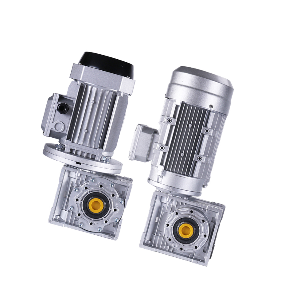 Geared Motor NMRV40 1:30 Worm Gear Speed Reducer Gearbox With 0.75HP Electric Motor High Quality Product
