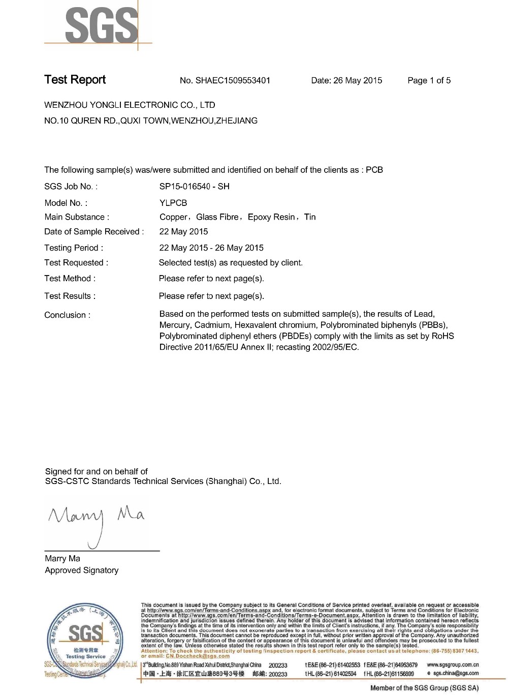 Certification 2