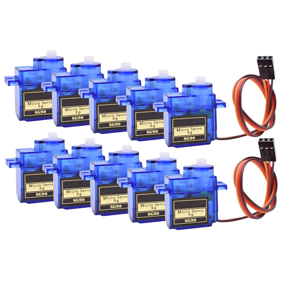 SG 90 Microservo Drone SG90 Plastic Gears Spindle DC 9g Servo Motor Industrial Arduino 180 360 Servomotor For RC Car Robot Arm
