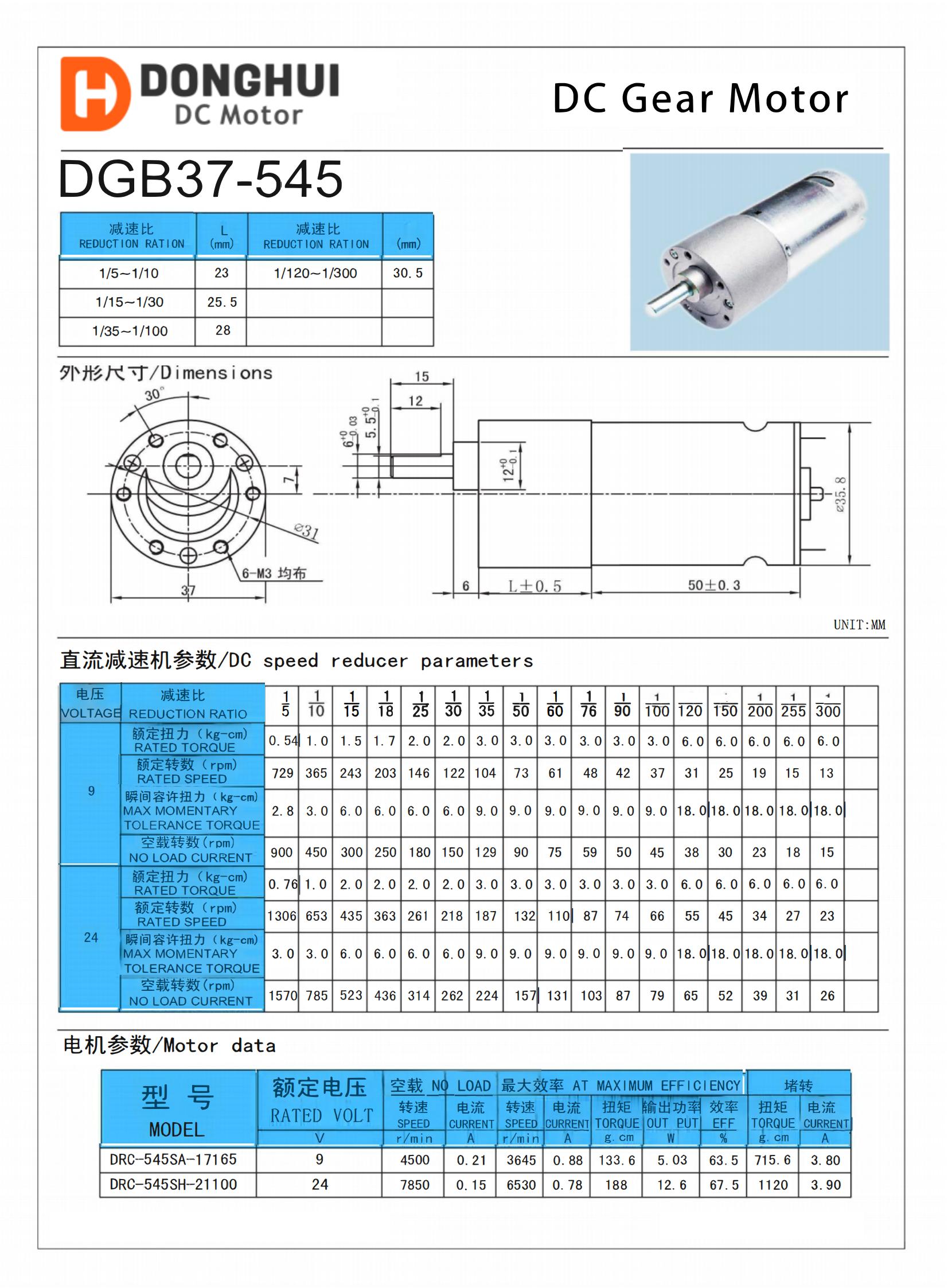 DC Gear Motor 2
