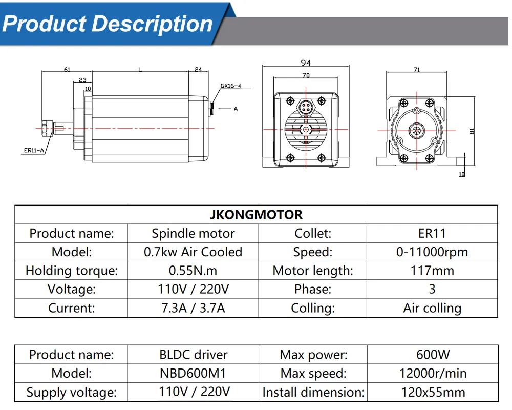 Spindle Motor View 4