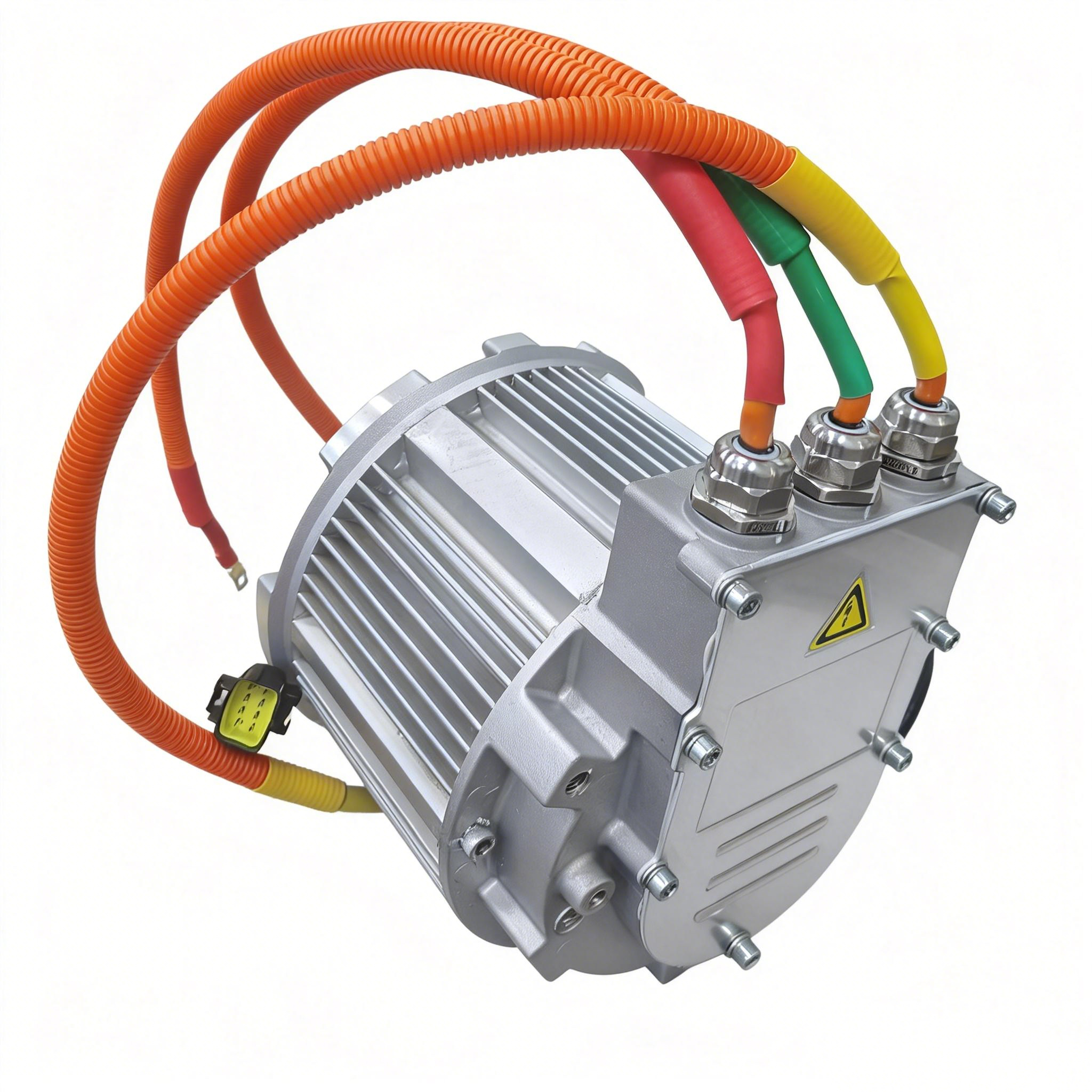 Resolver 4KW 3000RPM 72V IP67 3 Phase DC PMSM S9 97% Efficiency Red Copper Hairpin Winding Permanent Magnet Synchronous Motor