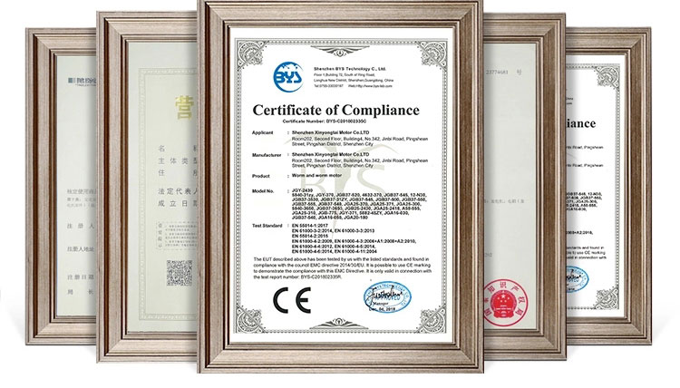 Our Certifications