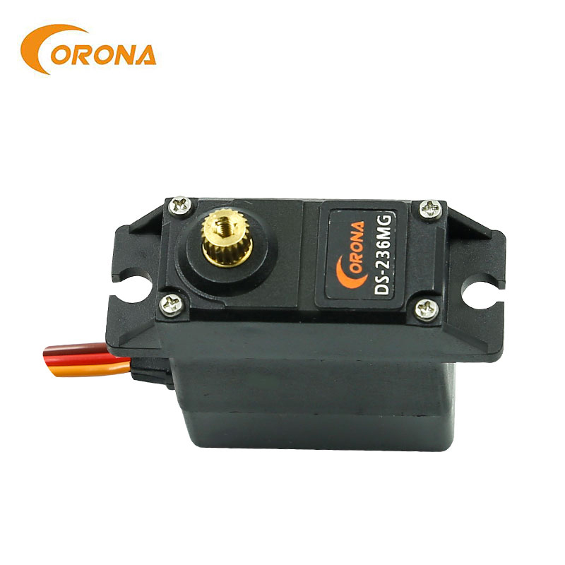 CORONA DS-236MG Digital RC Servo Metal Gear 7kg.cm 0.12sec 27g High Torque For RC Airplane Robot UAV servo motor