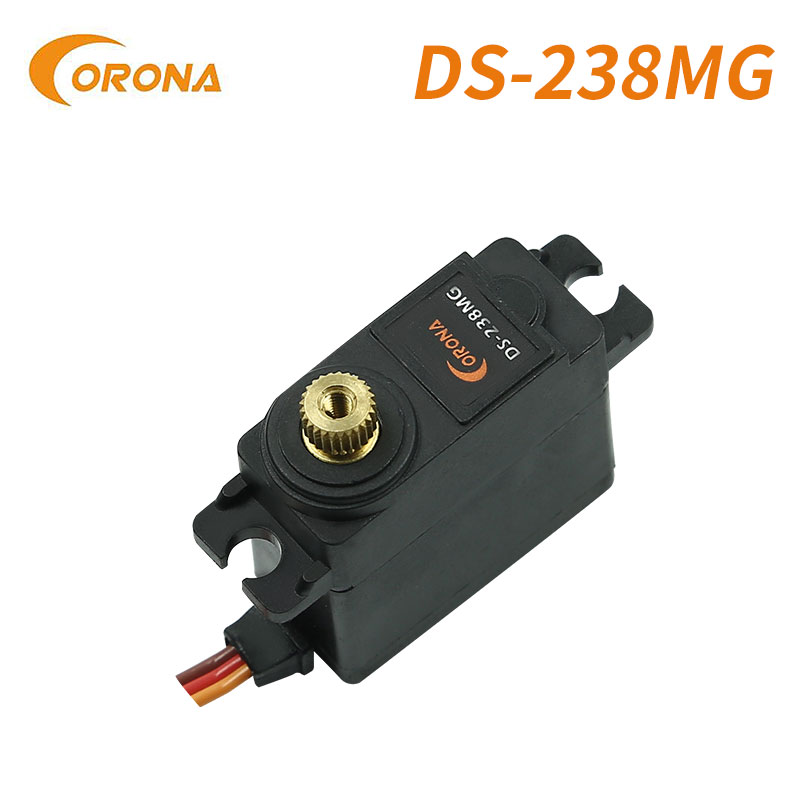 CORONA DS238MG Digital RC Servo Metal Gear 4.6kg.cm 0.14sec 22g High Torque For RC Airplane Robot UAV servo motor