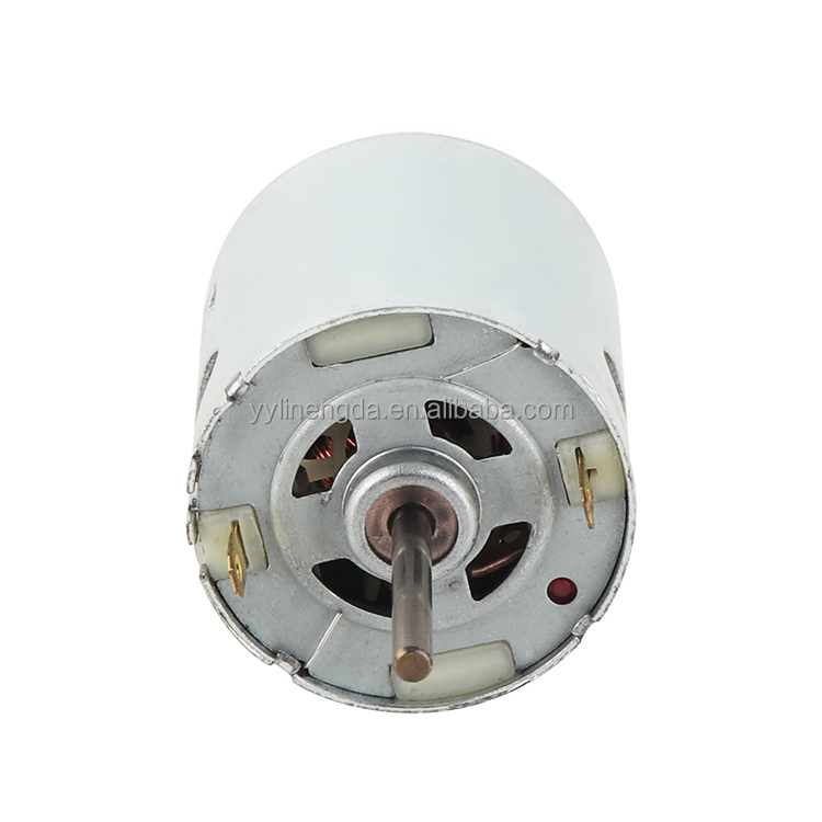 RS530/RS535 Size Customized Automotive 12V 20000RPM 49.62W 291.4g.cm Torque Micro Permanent Magnet Brushed DC Motor for Boat Fan