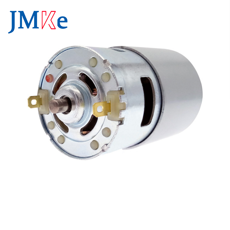 JMKE 775 PMDC Brush DC Motor 12V/24V Series Wound 3000/4000 RPM Metal Steel 10W Home Appliances Smart Home Bicycle Fan