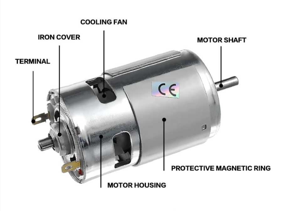 775 Motor Dimensions