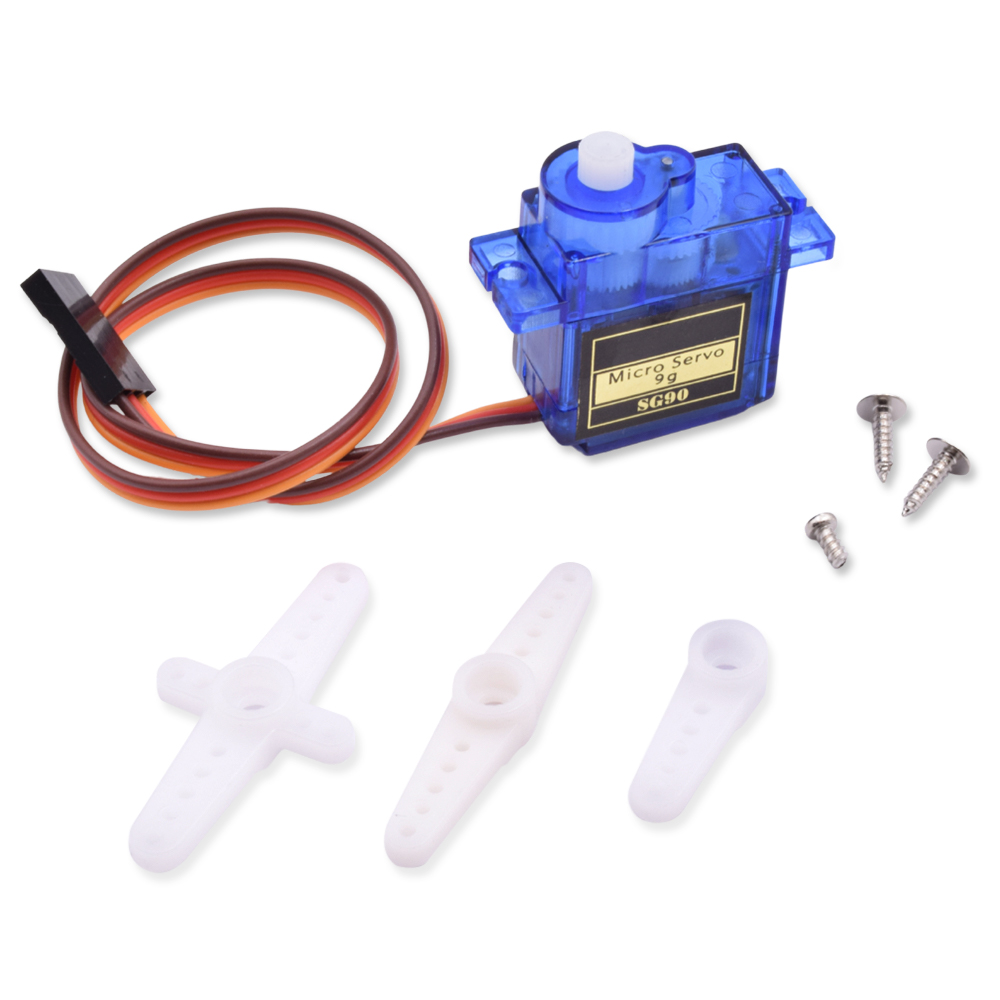SG 90 Microservo Drone SG90 Plastic Gears Spindle DC 9g Servo Motor Industrial Arduino 180 360 Servomotor For RC Car Robot Arm