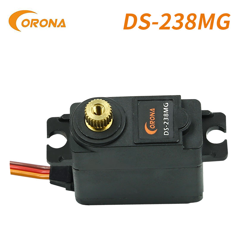 CORONA DS238MG Digital RC Servo Metal Gear 4.6kg.cm 0.14sec 22g High Torque For RC Airplane Robot UAV servo motor