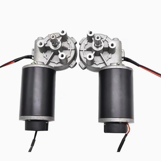 63mm 76mm High Torque Low Speed 80W DC AC Brushless BLDC Electrical Worm Gear Motor