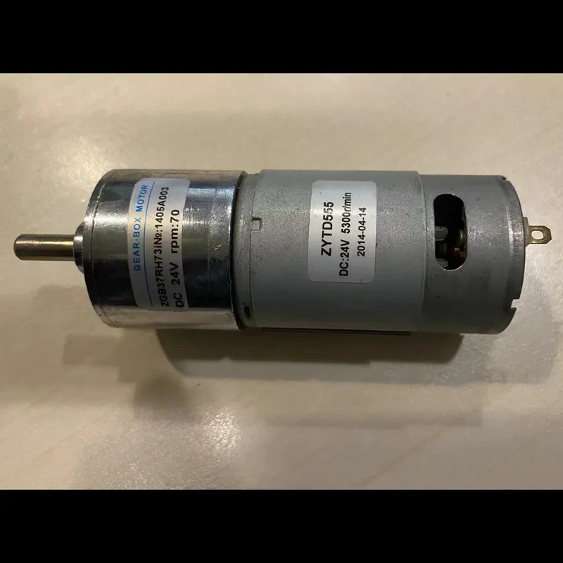 DC Spur Gear Reduction Motor View 2