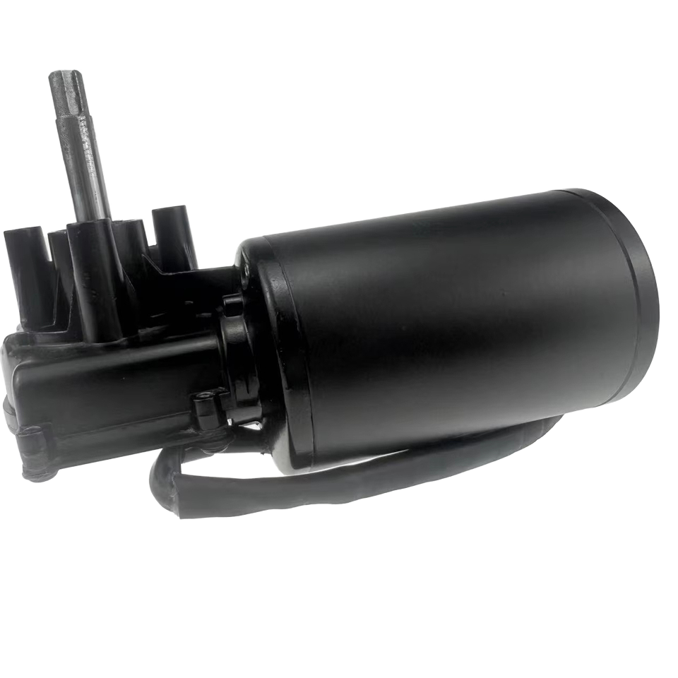 Customizable D63 Industrial DC Reduction Motor Worm Gear Speed-Regulating System Permanent Magnet Construction Brush Commutation