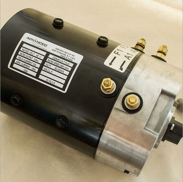 Zqs48-3.8-T DC Motor 48V 3.8kw DC Motor Work with 1268-5403