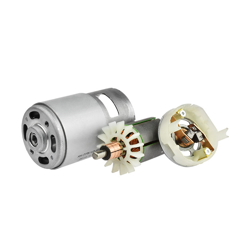 High Power Torque Electric Brushless DC Motor RS 775 10000-12000 RPM Gear for Home Appliance Fan 12V 24V 36V Permanent Magnet