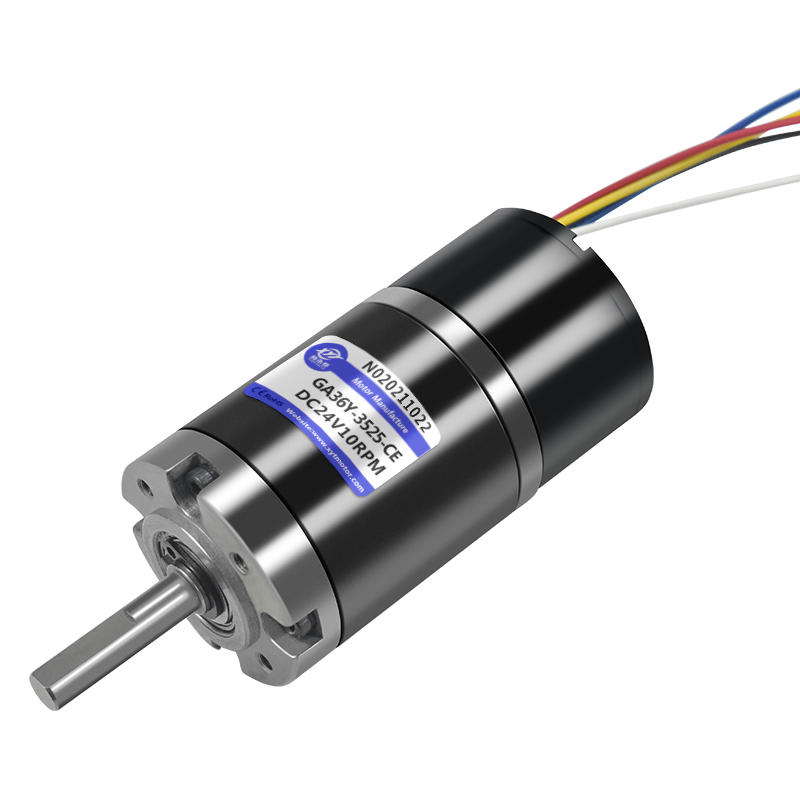 XYT GA36Y-3625 6V 12V 24V Reverse CW CCW High Torque 30KG 36MM DC Brushless Electric Planetary Gear Motor Permanent Magnet