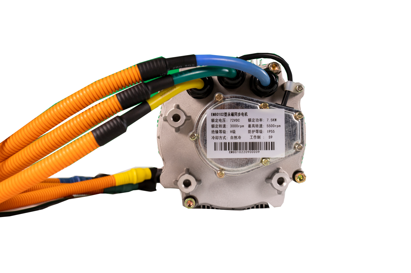 96V 10KW PMSM Motor Permanent-Magnet Synchronous Motor for Electric Vehicles