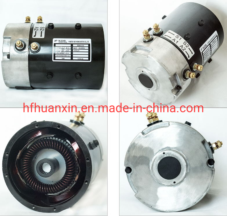 DC Series Motor Model Zq48-4.0-C Club Car Kds 48 Volt Golf Cart High Speed Electric Series Motor with 3000 Rpm
