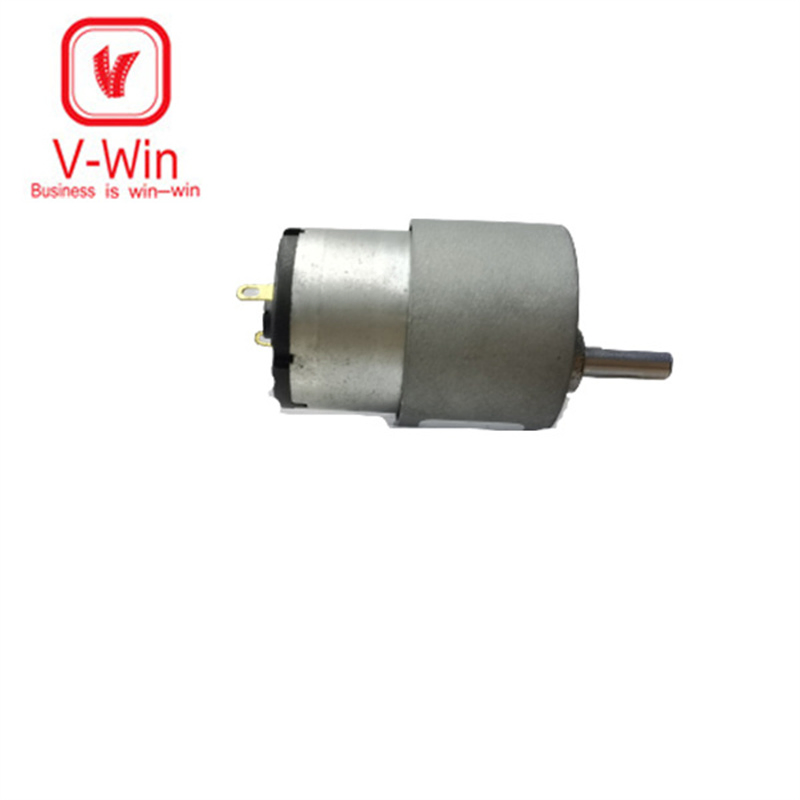 37mm Diameter RS385 Permanent Magnet DC Motor 37GB385 12V 24V Mini Brushed Spur DC Gear Motor with Low Rpm