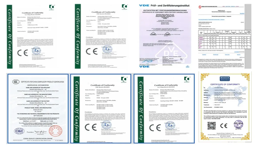 Certifications