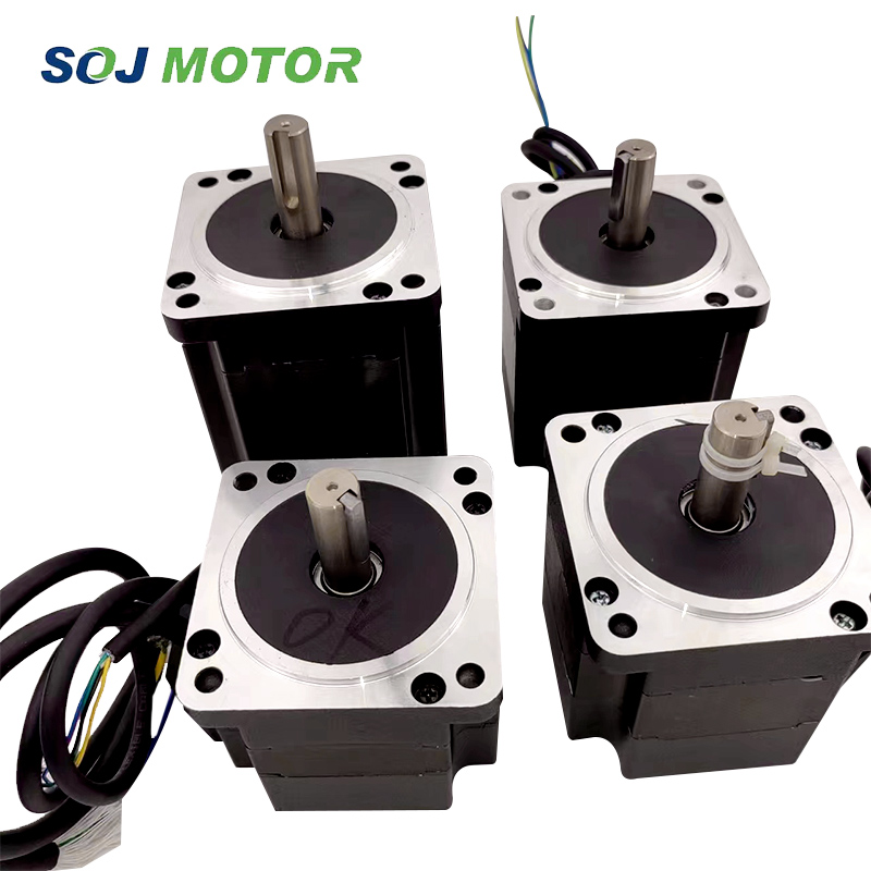 86mm 115mm 48V 310V 3000rpm 659W 3 Phase Brushless DC Permanent Magnet Motor for Fan Boat Electric Bicycle and Packing Machine