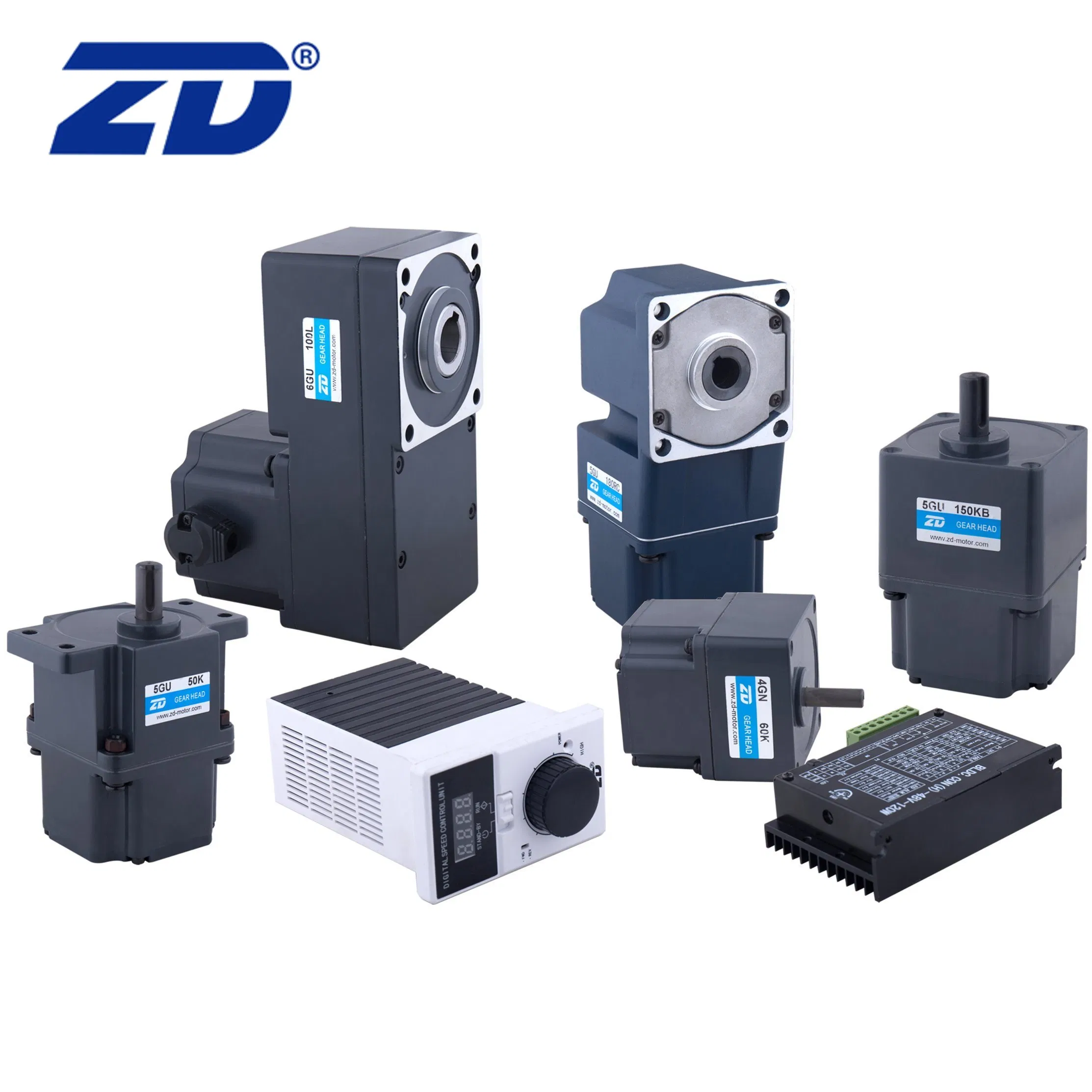 ZD High Performance High Quality Electric AC/DC Brush Or Brushless Gear Motor Planetary Gearbox Manufacture For Automation Solutions