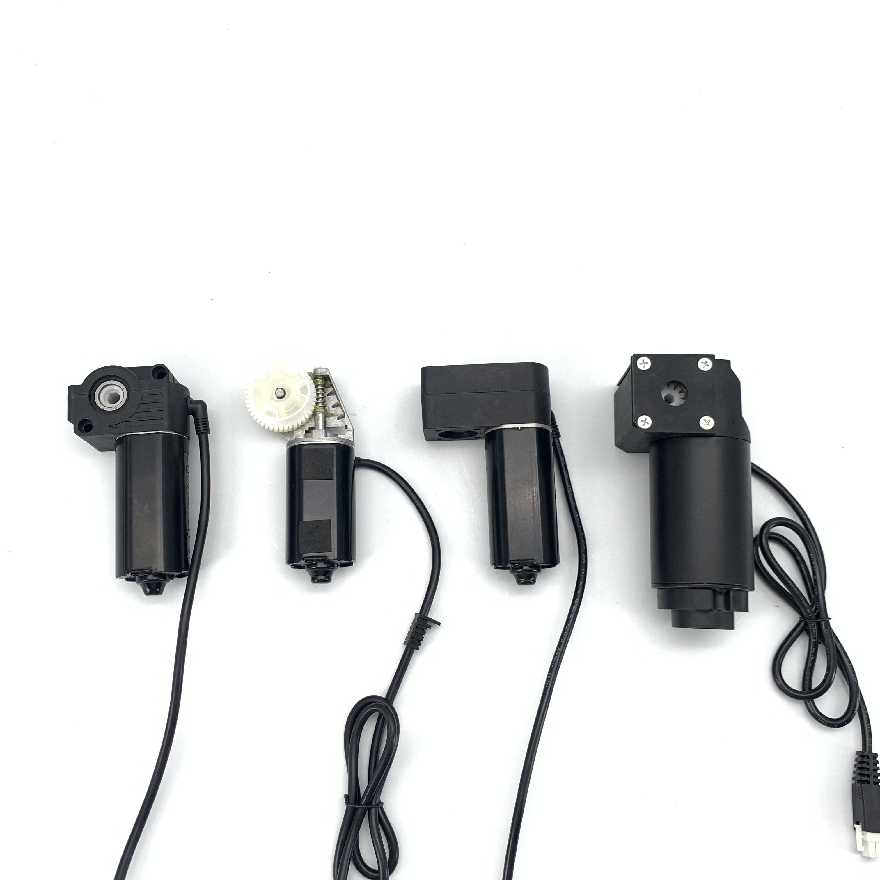12V/24V Brushed DC Motor Waterproof With Variable Speeds For Boat Lifting Tables Medical Beds Permanent Magnet Construction